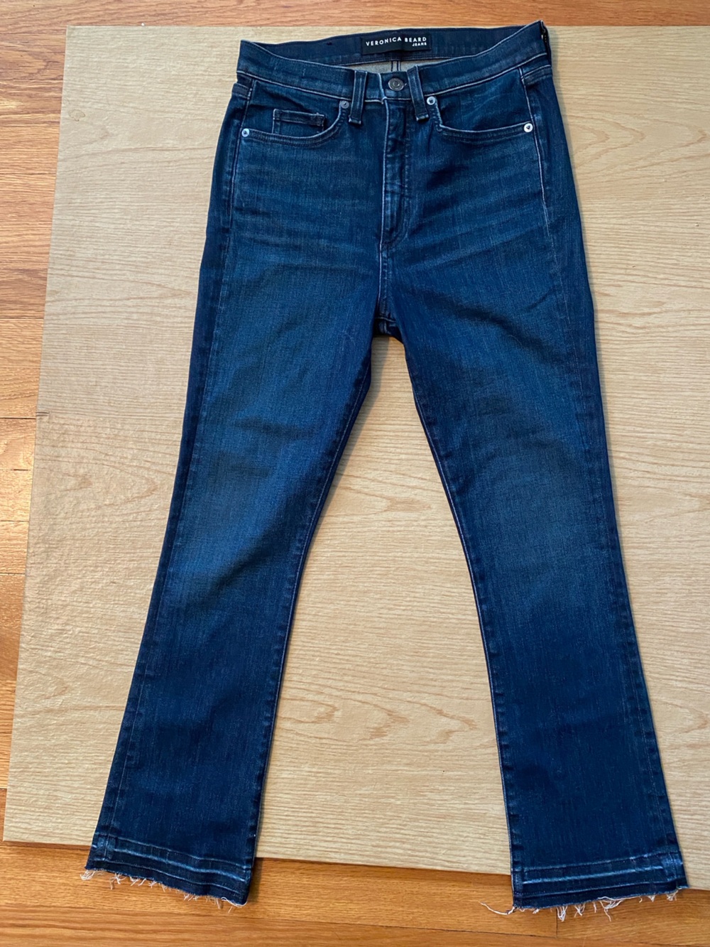 Veronica Beard Carly 11” Kick Flare Jeans